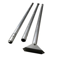 Мачта алюминиевая сборная 4,5 м с/к (d35 мм) 00003811